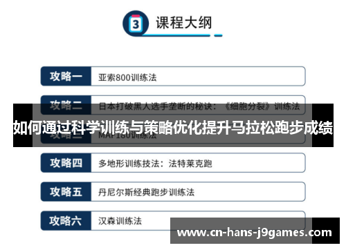 如何通过科学训练与策略优化提升马拉松跑步成绩