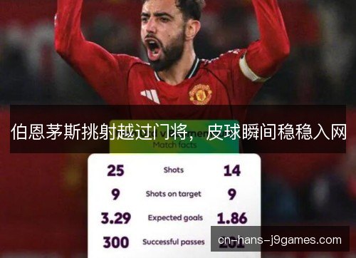 伯恩茅斯挑射越过门将，皮球瞬间稳稳入网