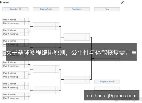 女子垒球赛程编排原则，公平性与体能恢复需并重